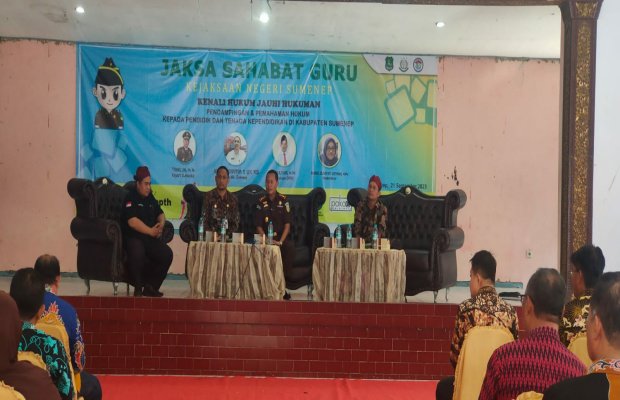 Foto: Suasana Kegiatan Jaksa Sahabat Guru yang digelar Komunitas Peduli Pendidikan (KPP)