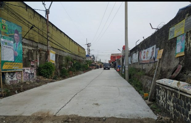 Foto: Pembangunan Infrastruktur Jalan di Cijujung Sukaraja Bogor