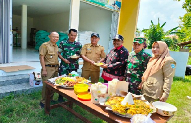 Foto: Suasana Pembukaan Pra TMMD di Desa Brengkok - Lamongan 