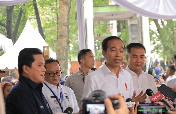 Foto: Presiden Jokowi di Kota Bekasi 