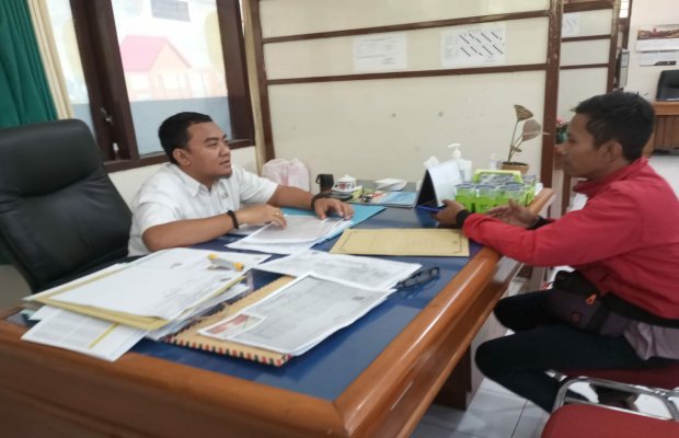 Foto: Arif dikantor dinsos
