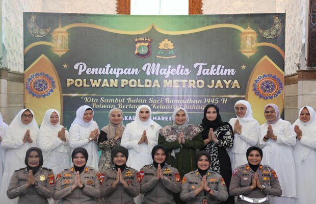 Foto: Majelis Taklim Polwan Polda Metro Jaya