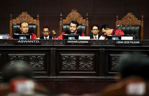 Foto: Suasana Sidang Sengketa Pilpres di MK