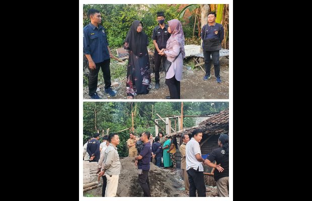 Foto: Sentra mahatmiya bali dan muspika berkunjung kerumah sodikun
