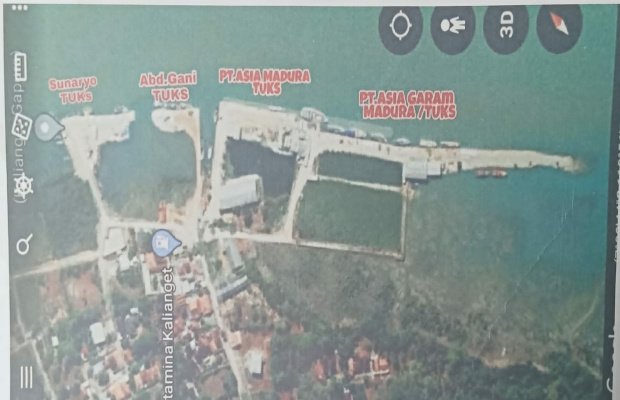 Foto: Keberadaan pesisir pantai di areal perairan Gersik Putih desa Kalianget timur kecamatan Kalianget kabupaten Sumenep