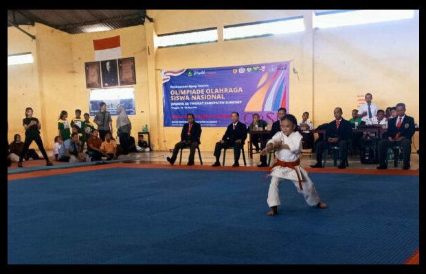Foto: Salah Satu Peserta Didik Saat Mengikuti Seleksi 02SN Cabang Olahraga Pencak Silat.