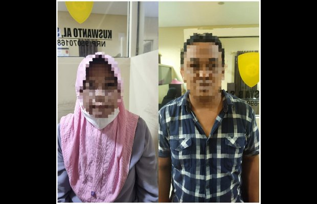 Foto: Terduga pelaku penganiayaan wanita disabilitas