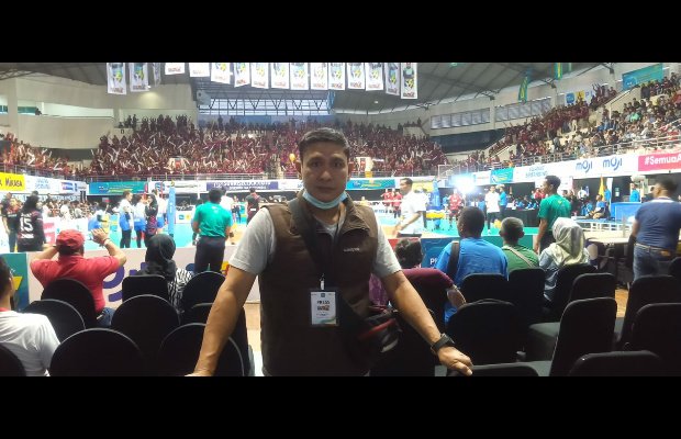 Foto: Situasi GOR Ken Arok Kota Malang pada Gelaran Proliga Tahun 2023 lalu,yang saat ini akan menjadi tuan Rumah Pertamina Pertamax Fastron di gelaran Proliga 2024