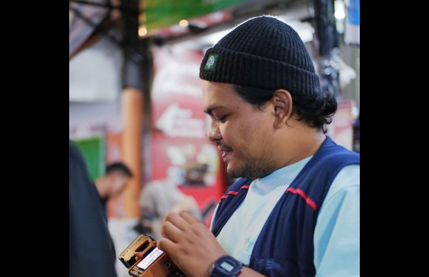 Foto: Fajar Okta atau yang lebih dikenal Menjelang Fajar 