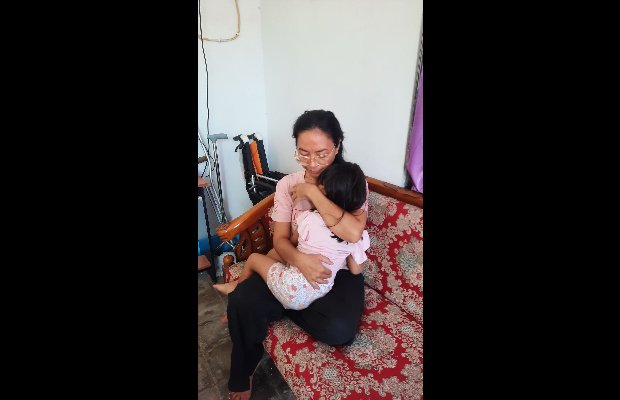 Foto: Indhy Arisandhi Lumbantobing, seorang warga Denpasar, Bali.