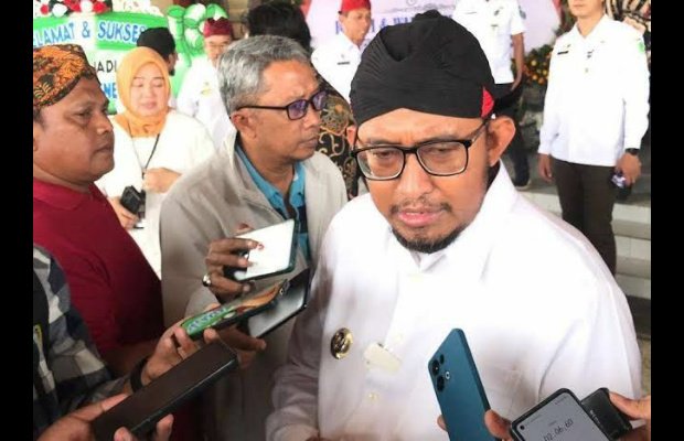 Foto: Bupati Fauzi Pada peringatan Hari Anak Nasional 2024