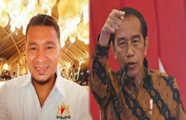 Foto: Kolase foto Pengamat Politik, Samuel F. Silaen dan Presiden Jokowi