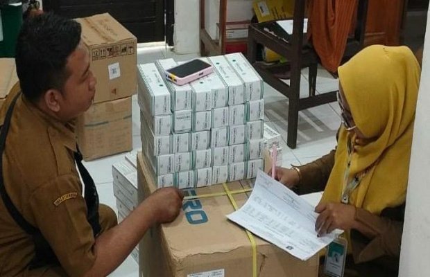 Foto: Suasana di kantor Dinkes P2KB Sumenep