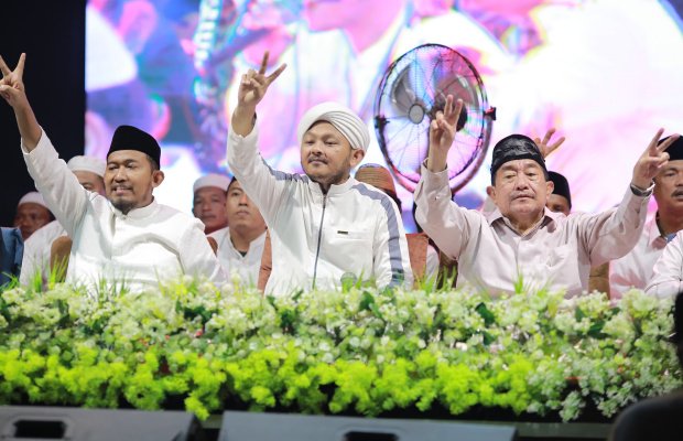 Foto: Suasana acara Faham Bersholawat di Desa Karduluk