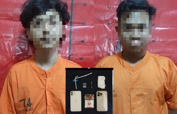 Foto: Dua Pelaku Narkoba