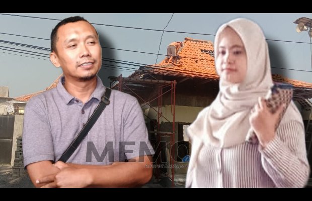 Foto: Ning Farin (kanan), In'am (adik Cak Thoriq) sebelumnya juga diperiksa
