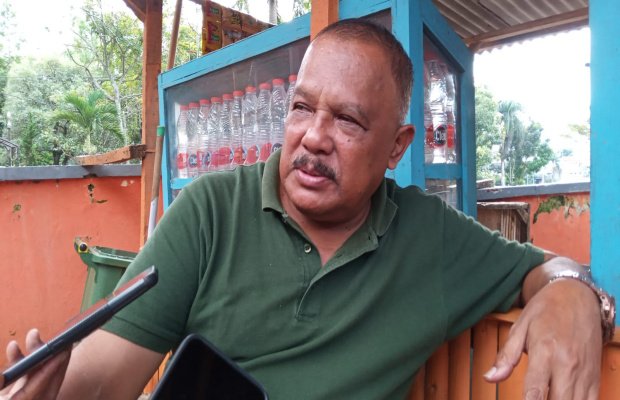 Foto: Ketua KONI Kota Batu, Sentot Ariwahyudi, saat mengungkapkan kekecewaannya  kepada awak media 