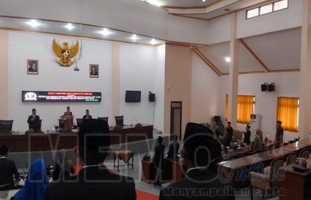 Foto: Paripurna di DPRD Sampang