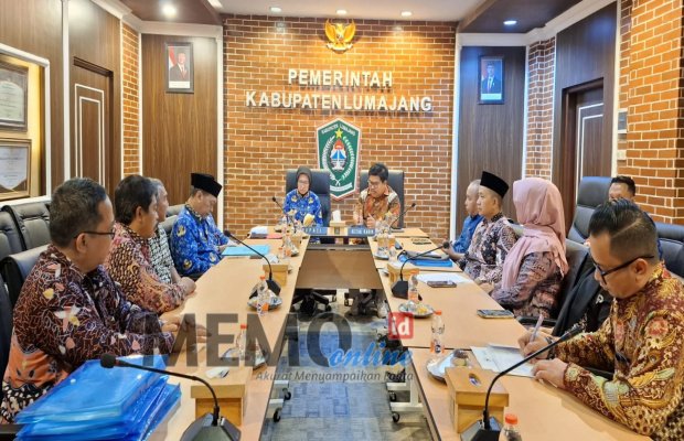 Foto: Suasana audensi pembahasan program vokasi Kabupaten Lumajang