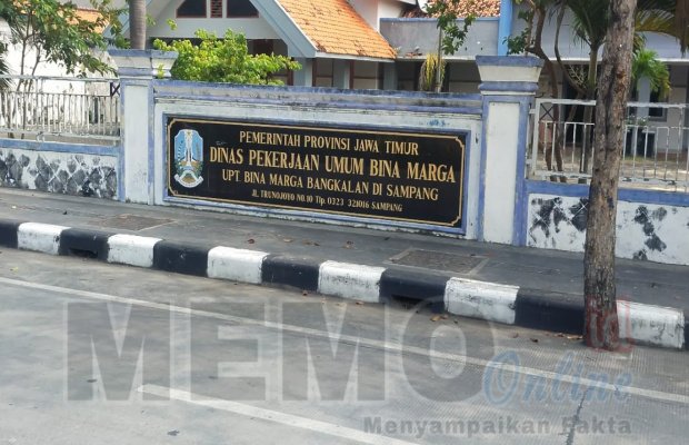 Foto: Kantor Dinas Pekerjaan Umum Bina Marga Provinsi Jawa Timur di Sampang