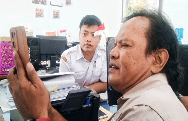 Foto: Dendik Zeldianto saat di ruang PUTR