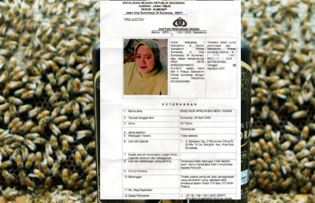 Foto: Riski Nur Aprilia, DPO Kasus Penipuan di Sumenep