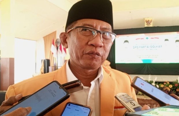 Foto: Drs. H. Suigsan, M.M, Ketua DPD Partai Golongan Karya (Golkar) Kabupaten Lumajang.