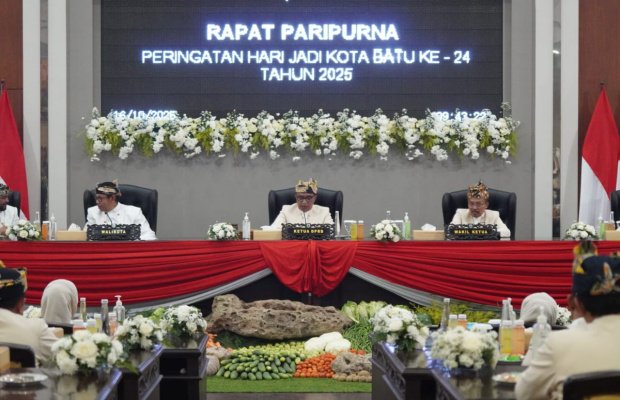 Foto: Rapat Paripurna Peringatan Hari Jadi Kota Batu ke-24