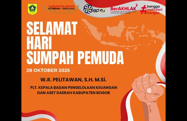 Foto: iklan banner Hari Sumpah Pemuda 2025 Bogor 