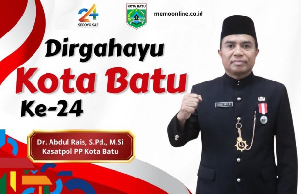 Foto: Iklan Ucapan Hari Jadi Kota Batu ke-24
