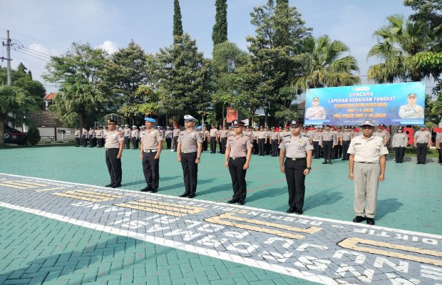 Foto: Dokumentasi Upacara Kenaikan Pangkat Polres Batu