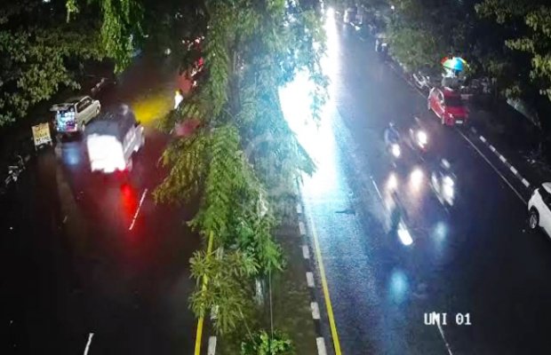 Foto : Sample CCTV di jalan raya di malam hari (google)