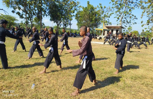 Foto: Pendadaran Calon Warga PSHT Sumenep