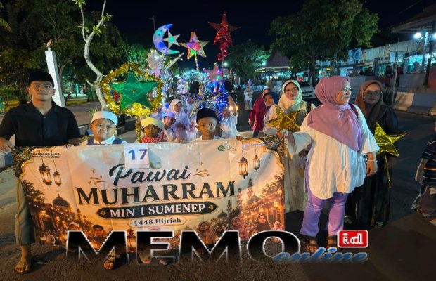 Foto: Pawai Lampion 1 Muharam 1448 H di Sumenep