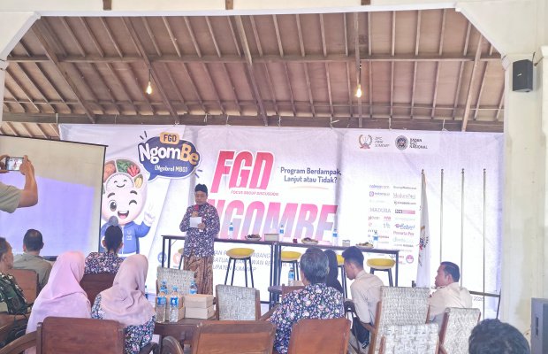 Foto: Staf Ahli Bupati Sumenep Bidang Ekonomi, Pembangunan, dan Keuangan Setdakab Sumenep saat diacara FGD