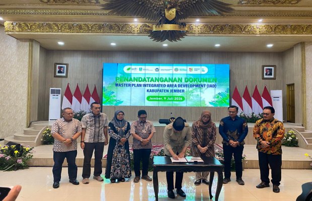 Foto: Bupati Gus Fawait resmikan Master Plan Integrated Area Development (IAD)