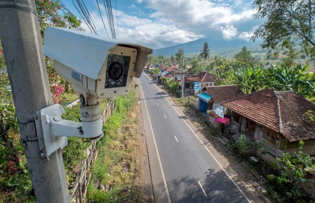 Foto : CCTV Dusun terkoneksi satu sistem