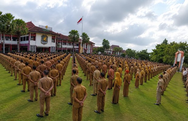 Foto: Apel gabungan Pemkab Sumenep 