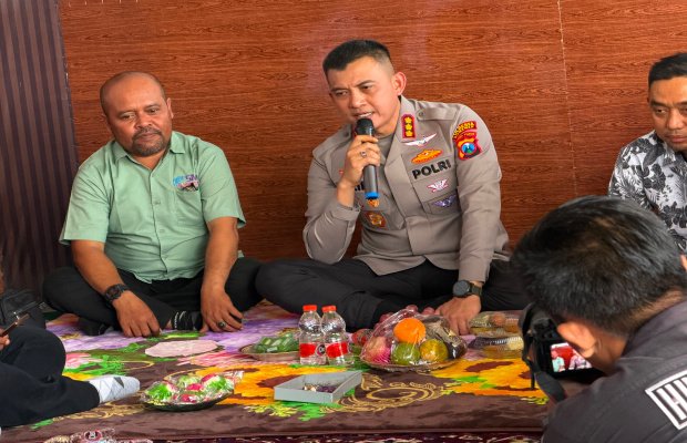 Foto: Kapolresta Sumenep saat Sambangi Kantor SMSI