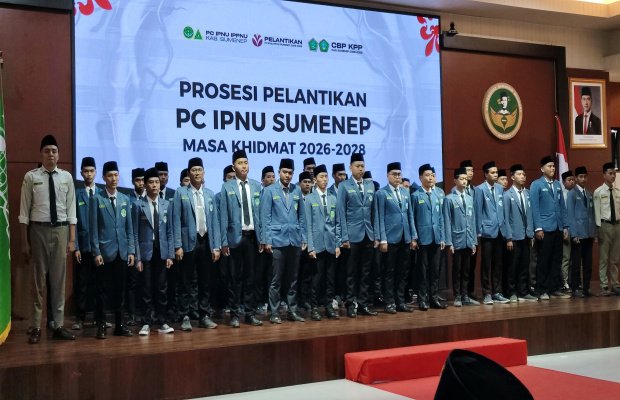 Foto: Pelantikan PC IPNU-IPPNU Sumenep Masa Khidmat 2026–2028