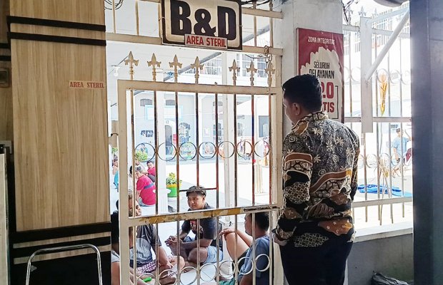 Foto : Suasana di Lapas Kelas II B di Lumajang