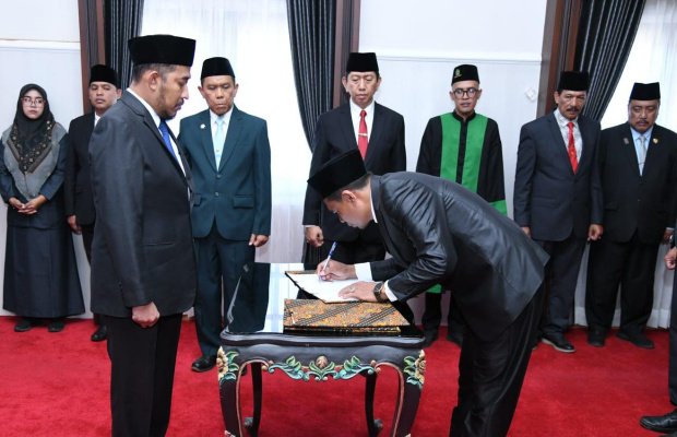 Foto: Pelantikan Pejabat Eselon II di Sumenep