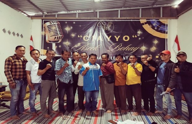 Foto : Foto bersama pengurus IJC Lumajang pasca rakor
