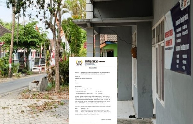 Foto: Lokasi Penangkapan Pengguna sabu dan Surat Somasi Kades Rojopolo