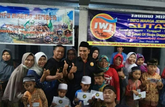 Foto: Slamet ketua Info Warga Jember (IWJ)