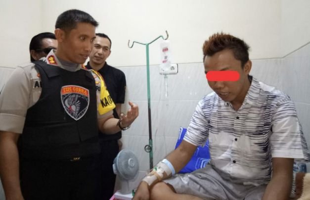 Foto: Pelaku pencurian mobil antar kota pasca diringkus tim cobra