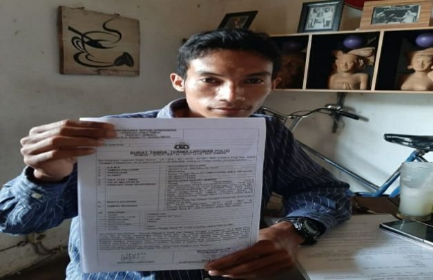 Foto: Muhammad Muhaimin pelapor penrusakan tanah di jember