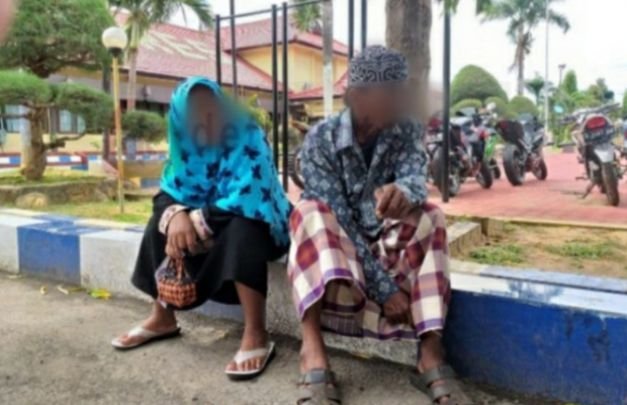 Foto: Warga Talango Saat di Mapolres Sumenep