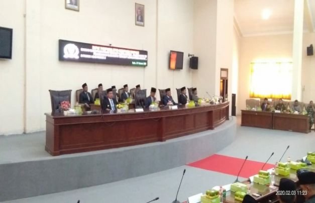 Fato : Rapat gelar paripurna DPRD Sampang