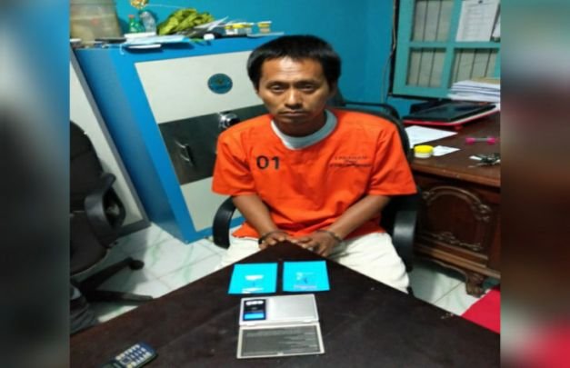 Foto: tersangka pengedar narkoba yg ditangkap bnn